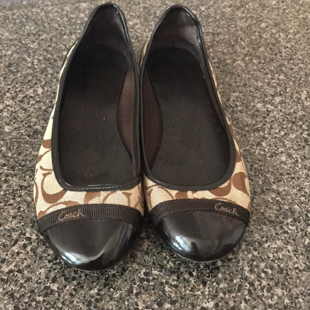 Coach flat shoes